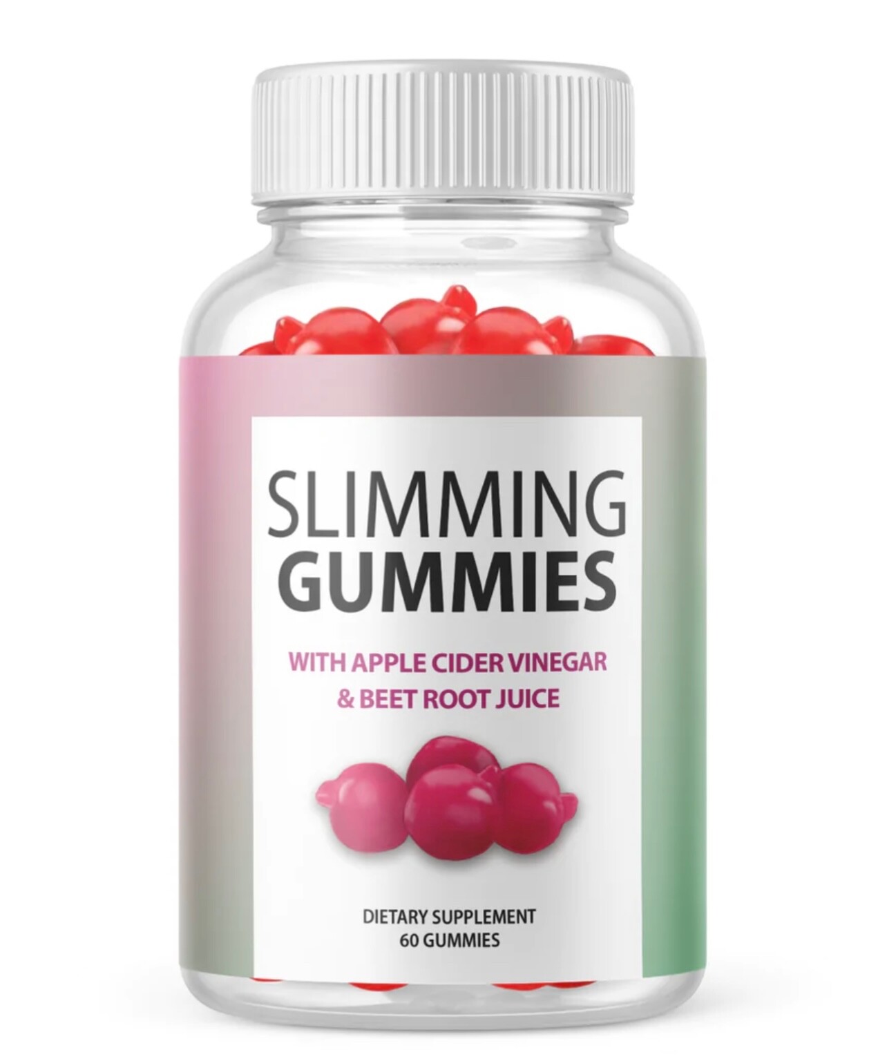 ACV Apple Cider Vinegar Gummies 60 count Great Tasting For Everyone All Ages