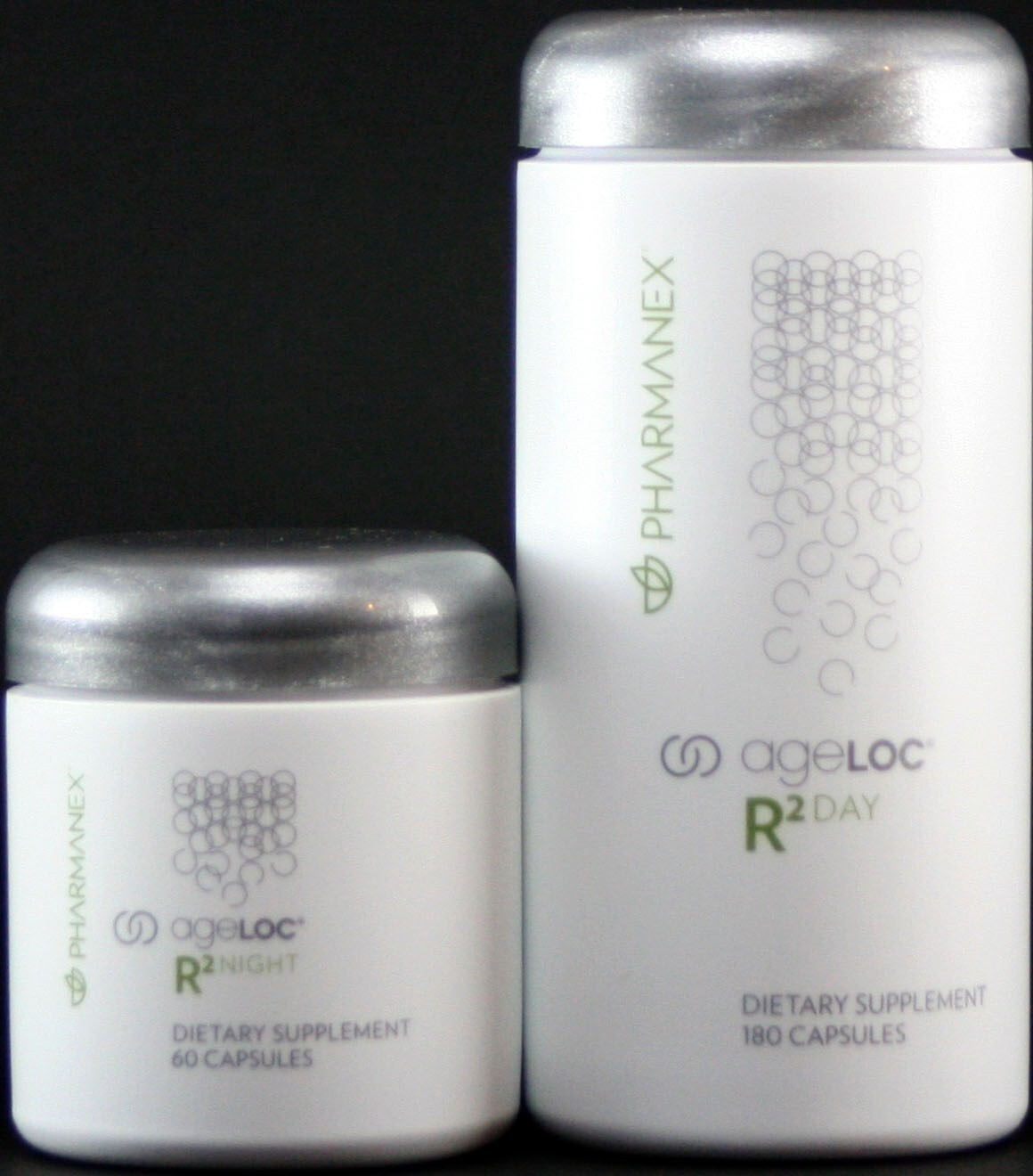 Nu Skin Pharmanex ageLOC R2, Day and Night, 1 Month Supply, Exp 07/25, 05/25