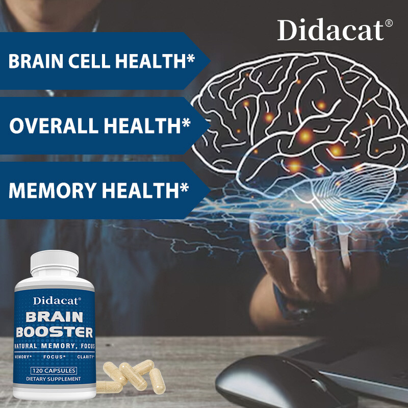 Nootropic Brain Booster – Improve Memory, Clarity & Focus Supplements Organic