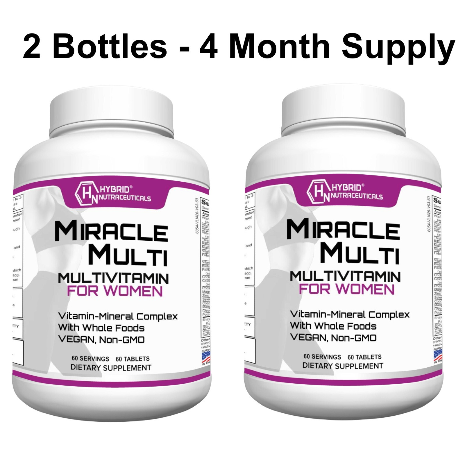 Multivitamin for Women, Blended Vitamin & Mineral Supplements, Immune Support