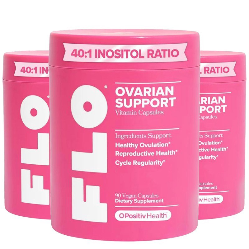 O Positiv FLO Ovarian Support Vitamin-Women’s Ovarian Health and Hormone Balance