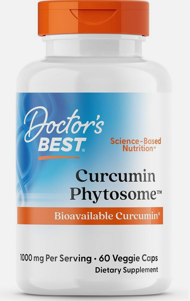 Doctor’s Best Curcumin Phytosome with Meriva 1000 mg 60 Veggie Caps EXP 05/2027