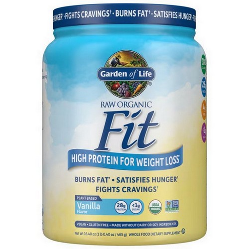 Raw Organic Fit Vanilla Vanilla 15 oz