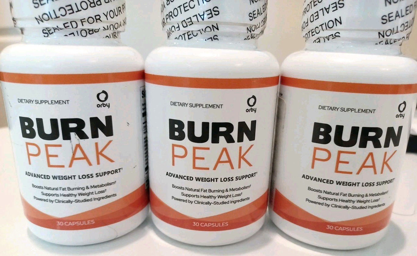 (3 Pack) Burn Peak for Advanced Weight Loss, BurnPeak Fat-Burner Formula 10/28