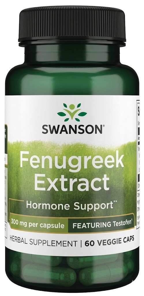 Fenugreek Extract (Testofen®) 300 mg – 60 Veggie Capsules