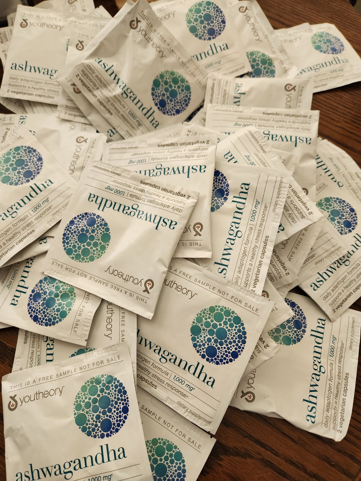 youtheory ashwagandha 1000 mg., 114 Capsules -Free Shipping!