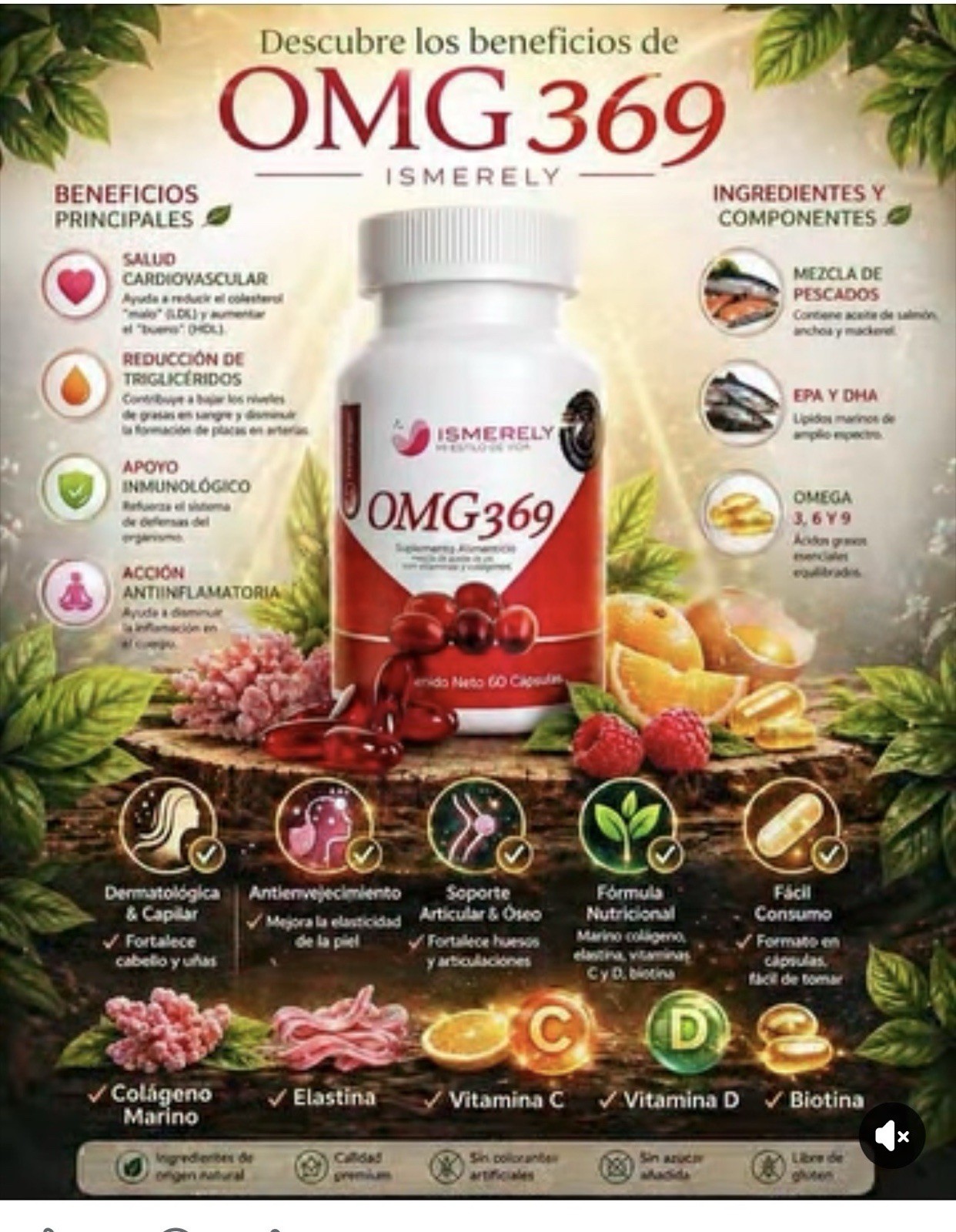 OMG 3 (369) Ismerely Regula Niveles de Glucosa en la Sangre y Trigliceridos