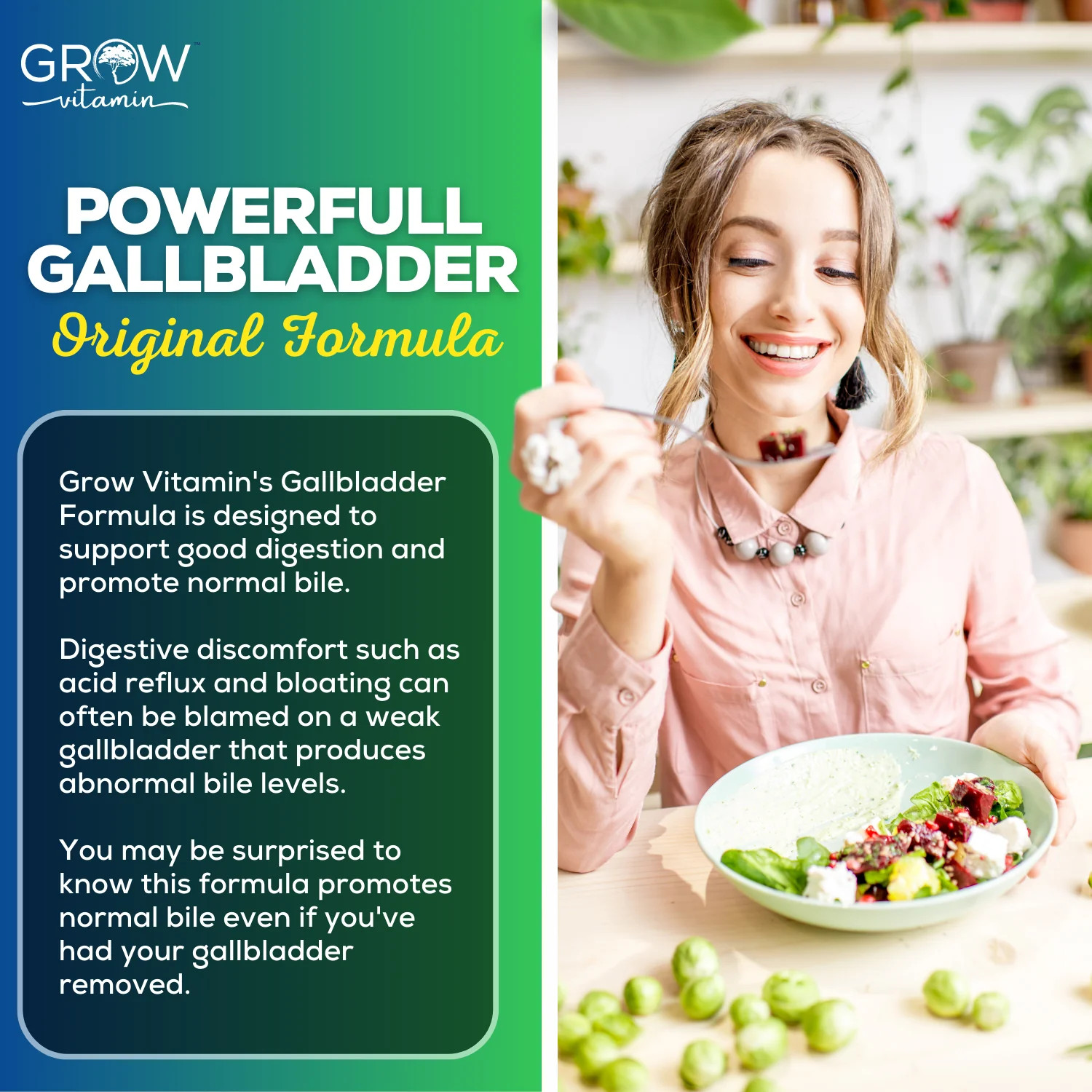 Grow Vitamin Original Gallbladder Formula