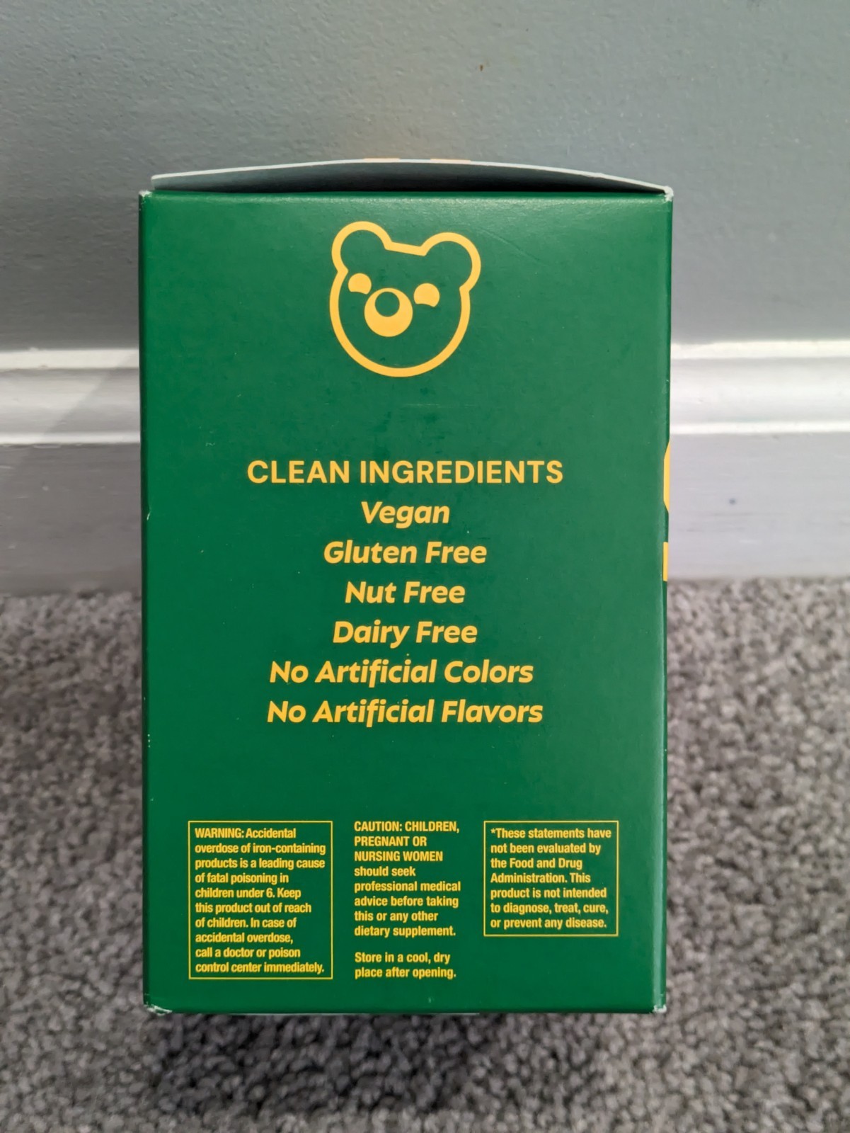 NEW Gruns Superfoods Greens Gummies 12 Daily Packs Exp 01/2027 Clean Ingredients
