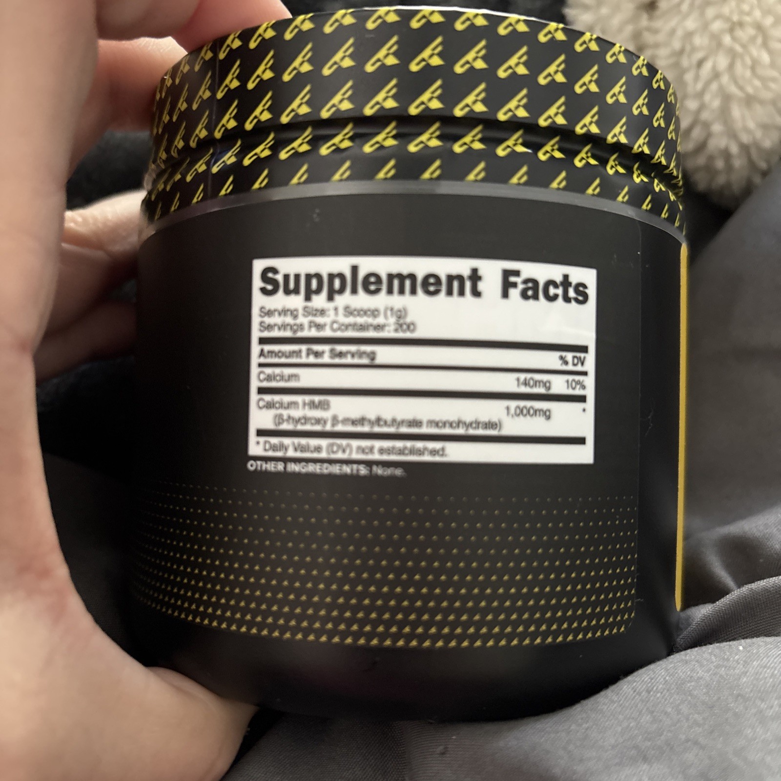 Primaforce HMB Supplement Powder (200g) (Unflavored) – Pure Calcium Beta-Hydroxy