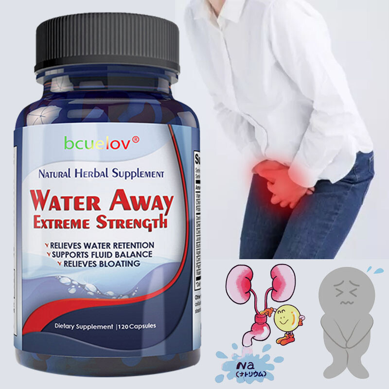 Water Away Herbal Formula For Healthy Fluid Balance | 120 Diuretic Capsules