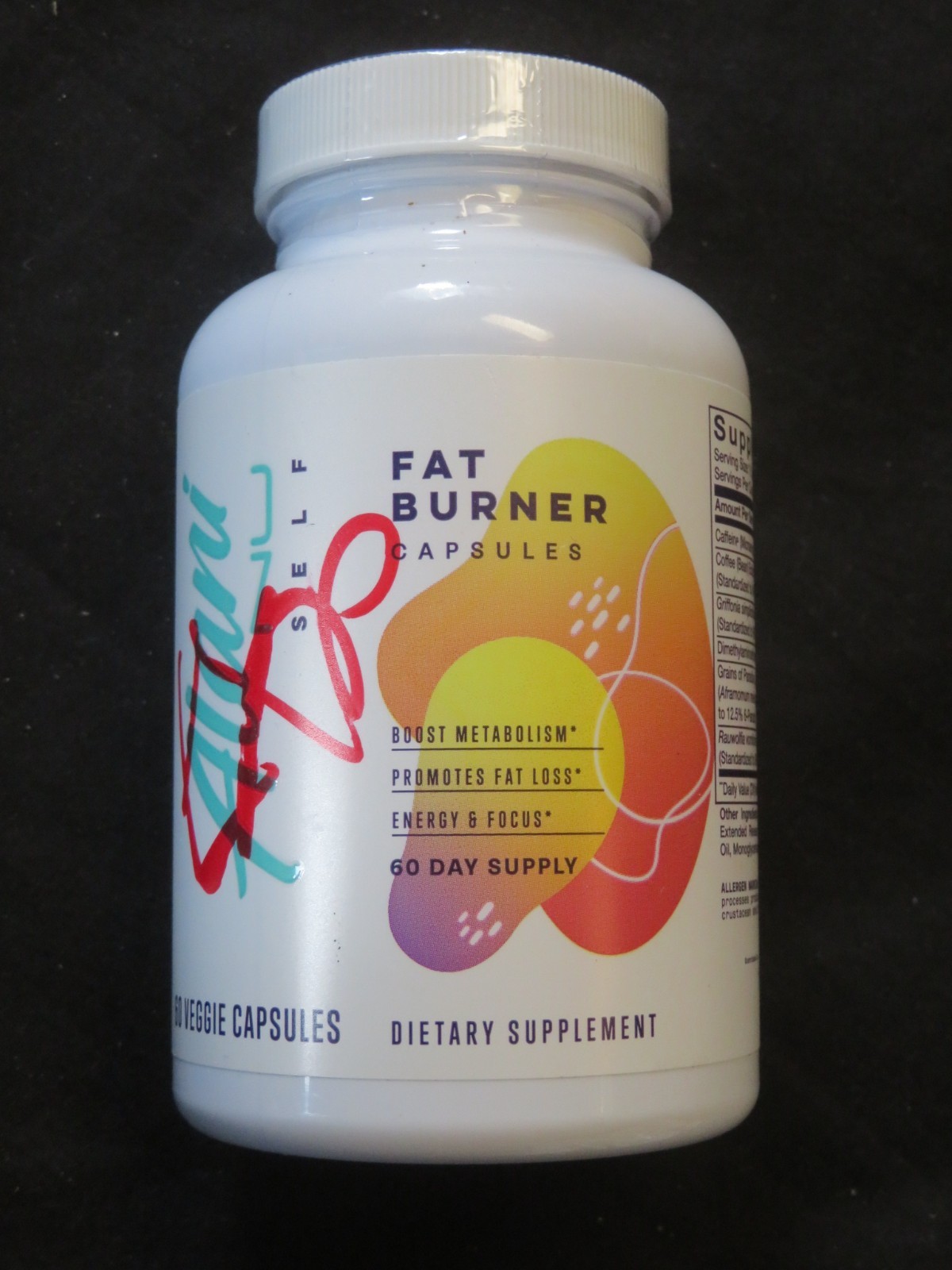 Alani Nu Self Fat Burner 60 Veggie Capsules Fat Loss Metabolism Energy & Focus