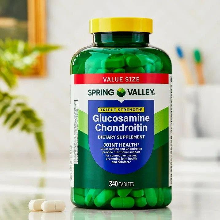 Spring Valley Triple Strength Glucosamine Chondroitin, 340 Tabs