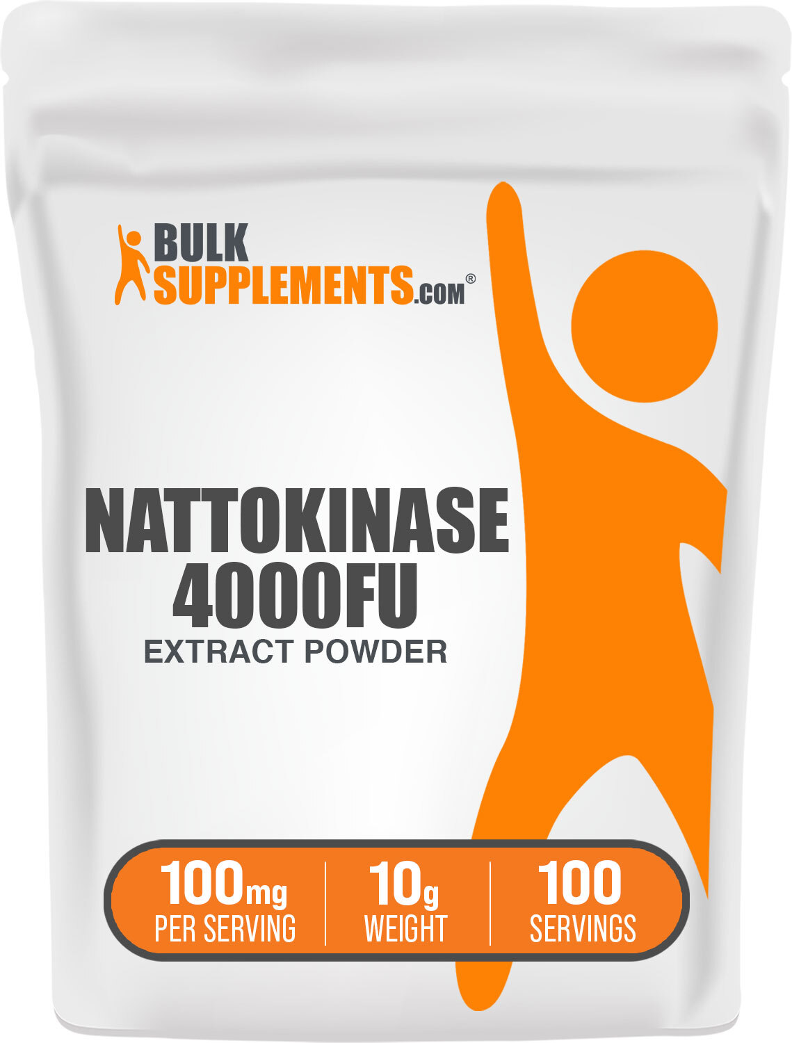 BulkSupplements Nattokinase Powder 4000 FU- Natto Powder – Supports Heart Health