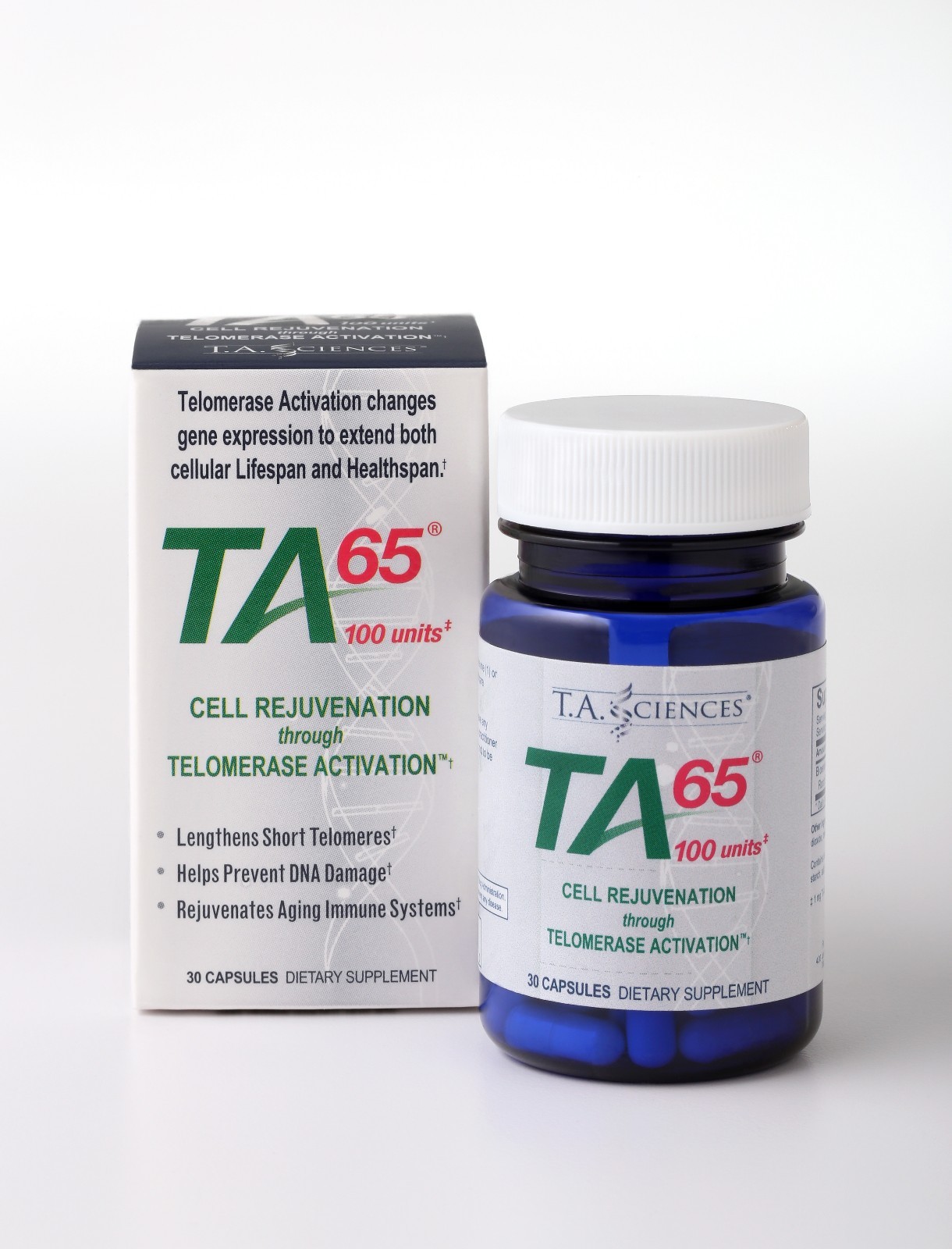 Telomere Health, TA65MD, Nutritional Supplements, 100units, 30caps
