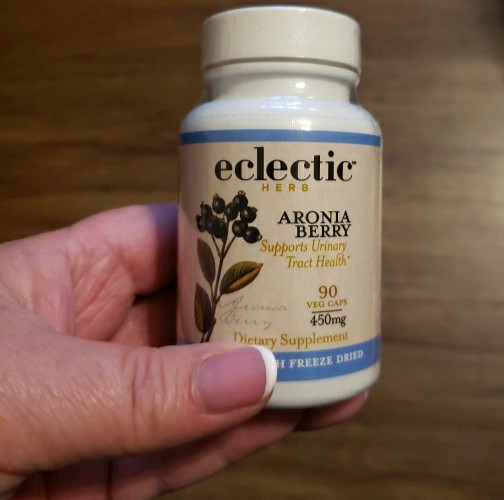 Aronia Berry 90 Veg Caps 450 Mg by Eclectic Herb EX 10/27