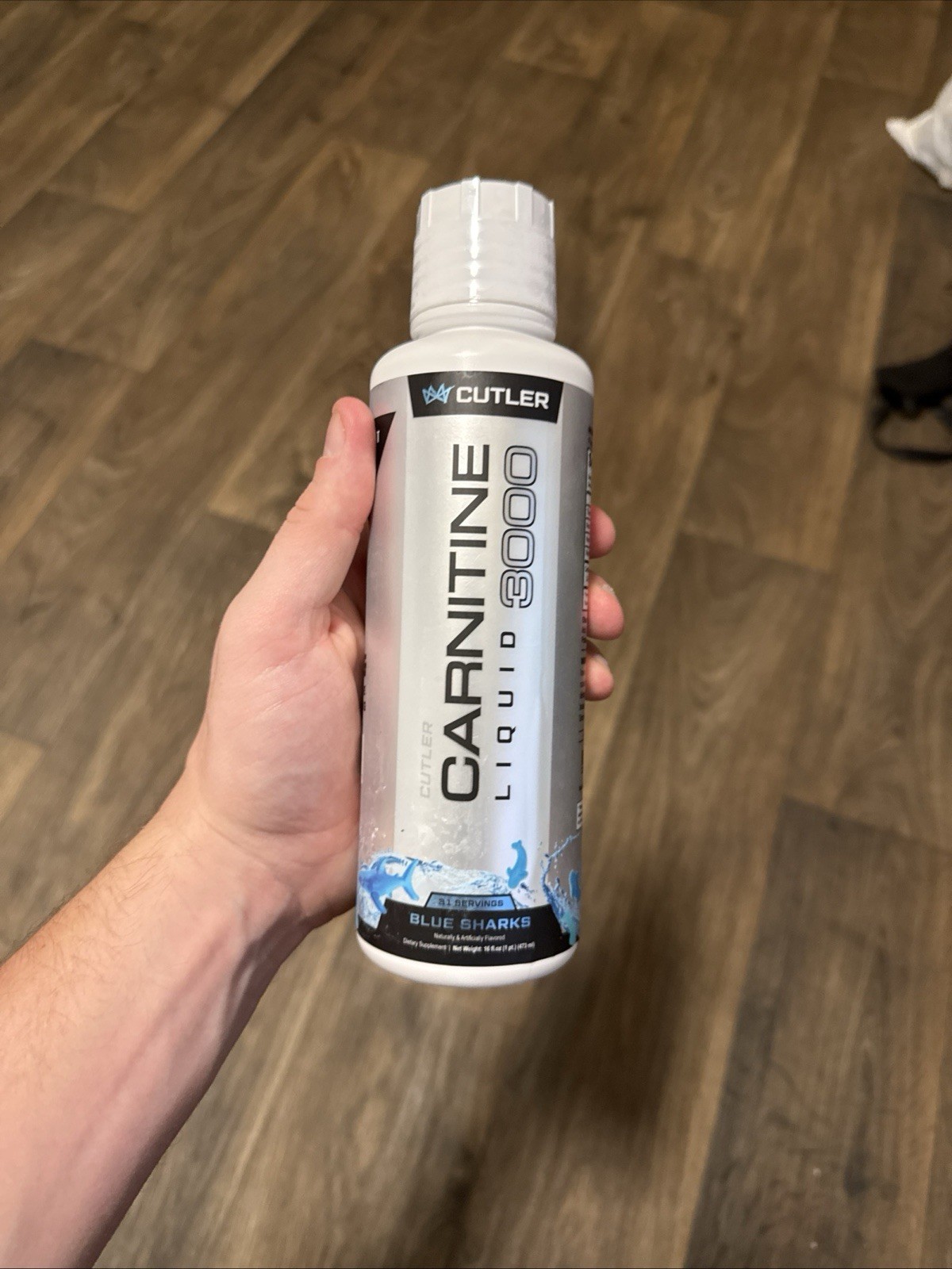 Cutler Nutrition Liquid Carnitine 3000mg Blue Sharks Flavor – Brand New Sealed