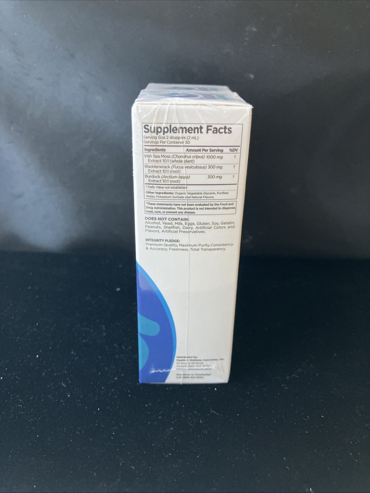 Irish Sea Moss + Bladderwrack Burdock Root 2 fl oz Pack of 2 EXP 04/2027