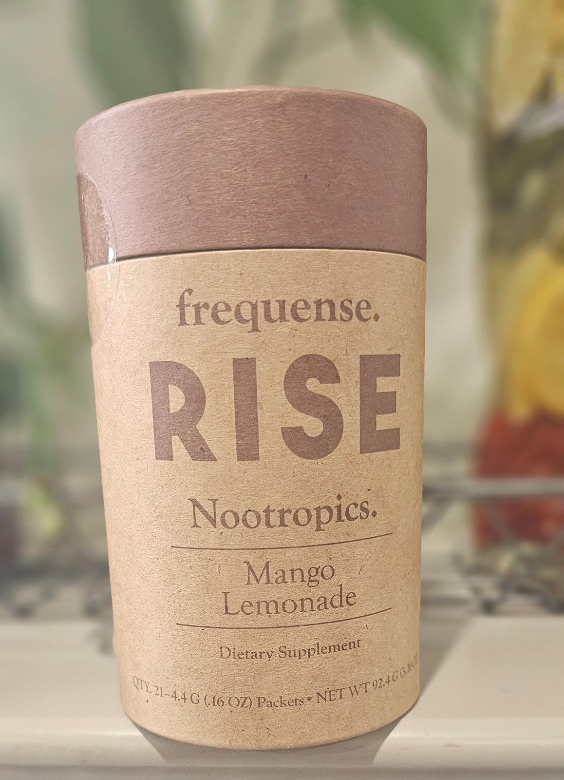 Frequense – Rise Nootropic Sticks – Mango Lemonade Flavor – Supports Brain NEW