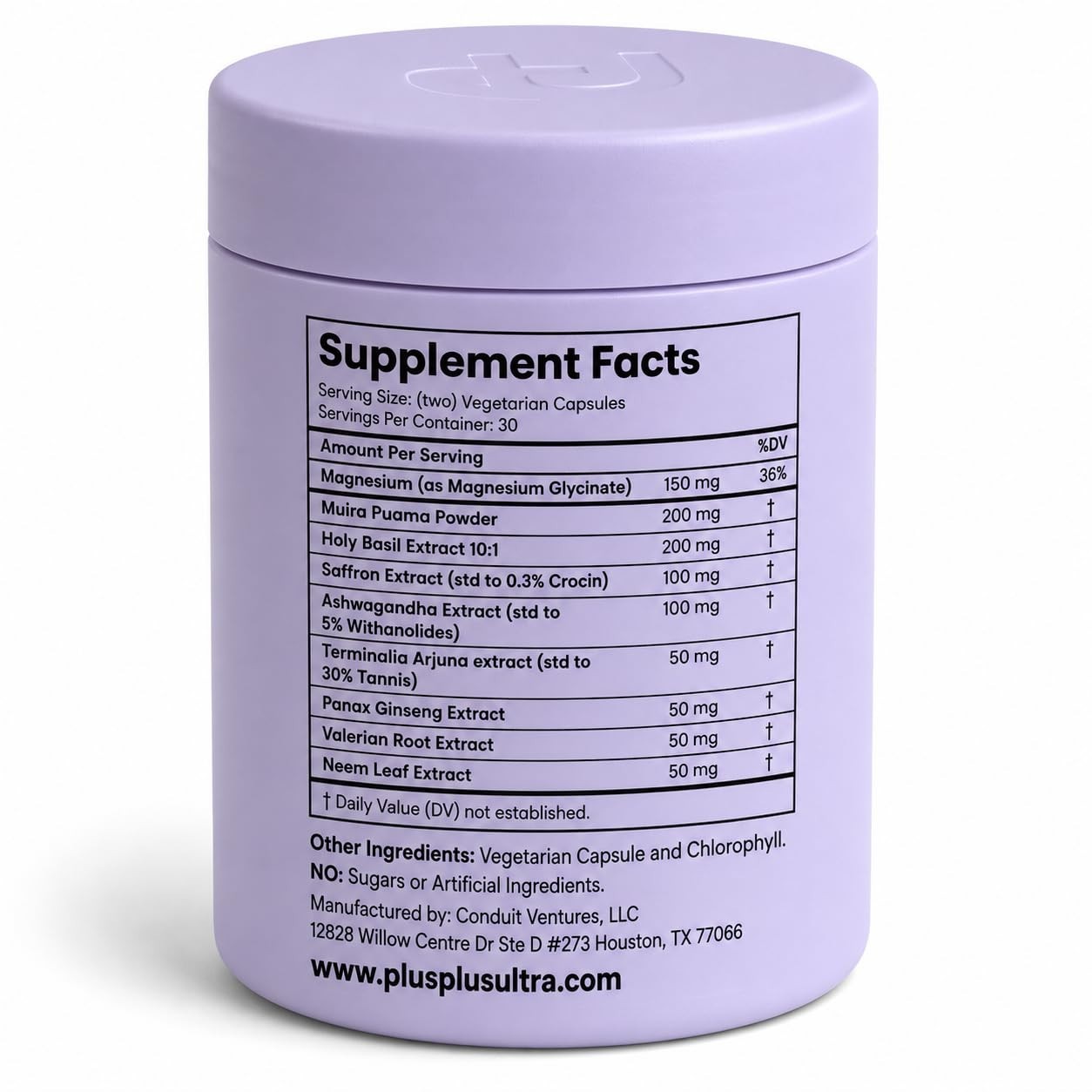 Pure Saffron Extract 100mg | 9-in-1 Herbal Supplement with Ashwagandha & Ginseng