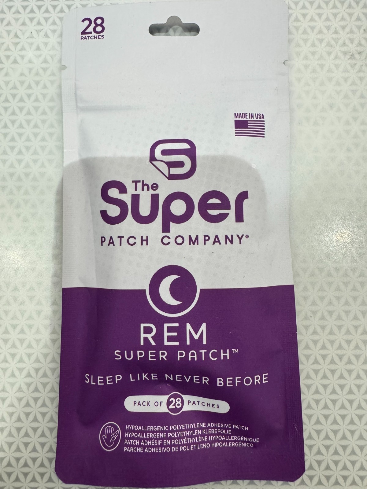 REM SUPERPATCH Sleep Sealed 28 pack of super patches, Sleep Like a Baby!