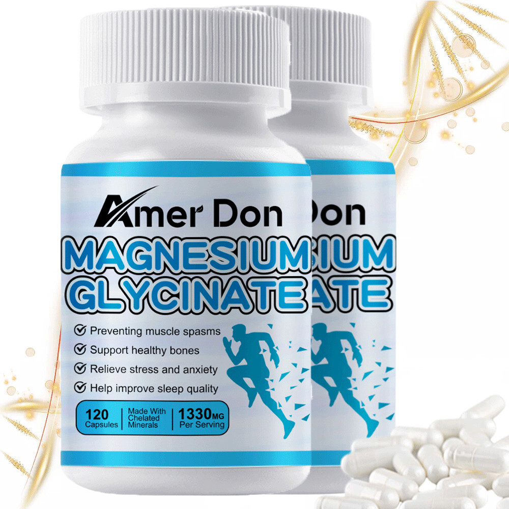 Magnesium Glycinate Improved Sleep Magnesium Supplement 1330mg Non-GMO 240 PCS