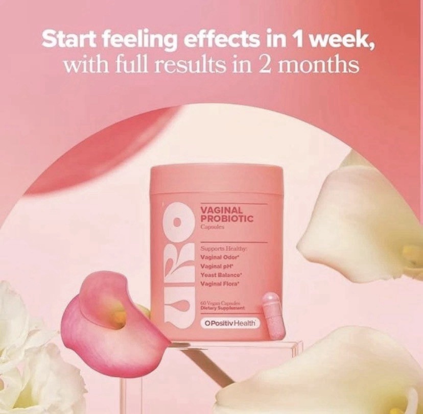 O Positiv URO Vaginal Probiotics for Women pH Balance