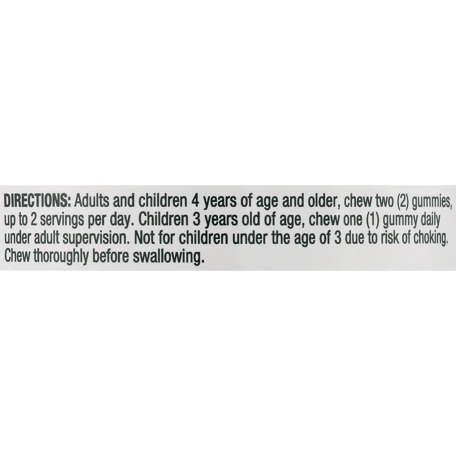 Equate 3-In-1 Daily Dietary Supplement Probiotic Gummies, Natural Fruit Flavors,