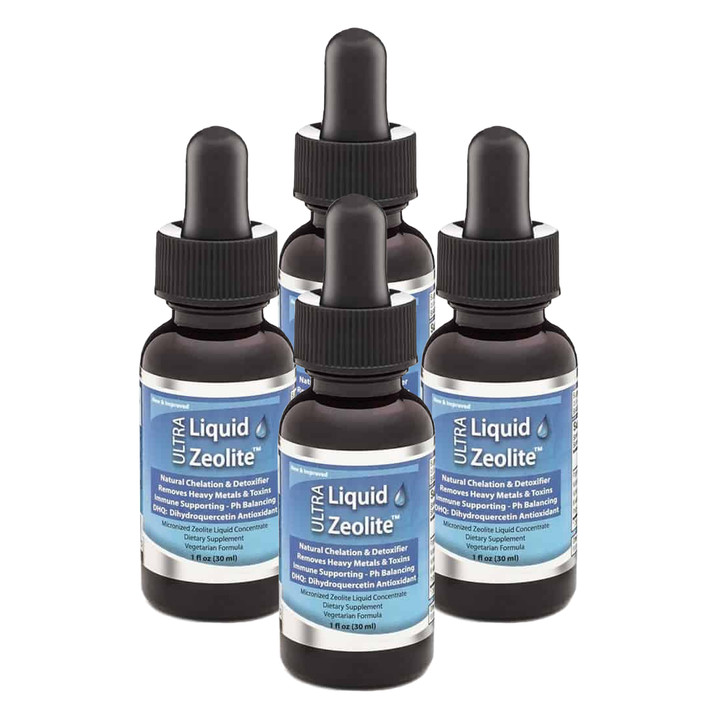 4-PURE Liquid Zeolite Natural Clinoptilolite Micronized Zeolite Capsule Powder
