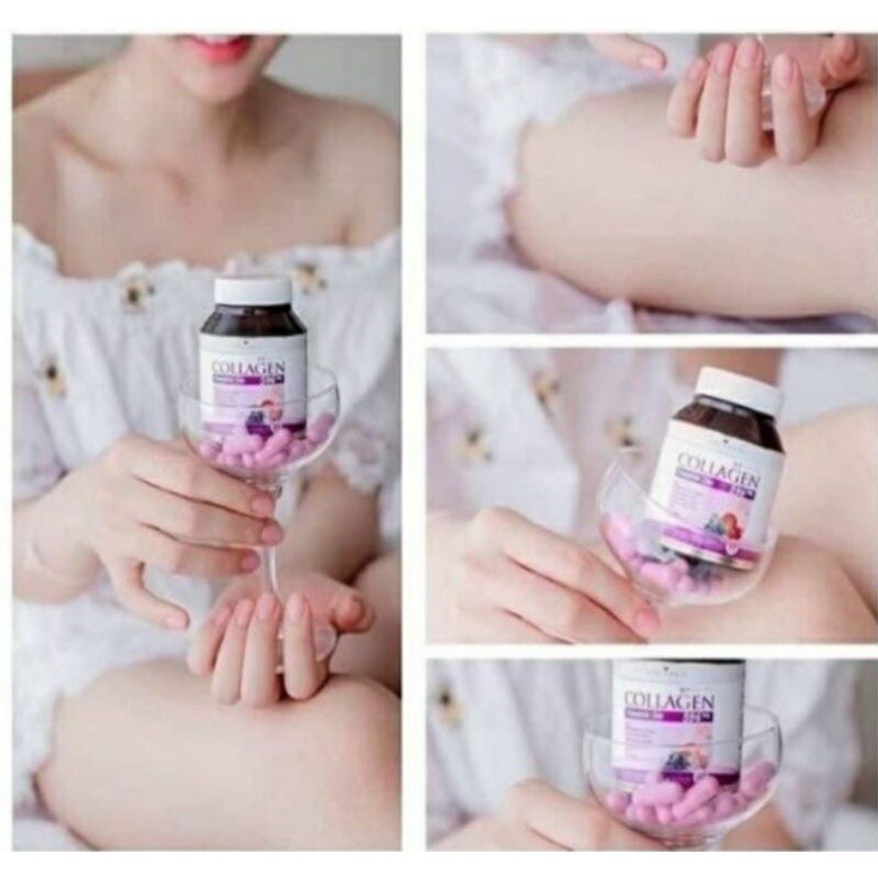1pc Colla Rich Supplements Collagen Tripeptide Zinc Healthy Body Skin Anti Aging