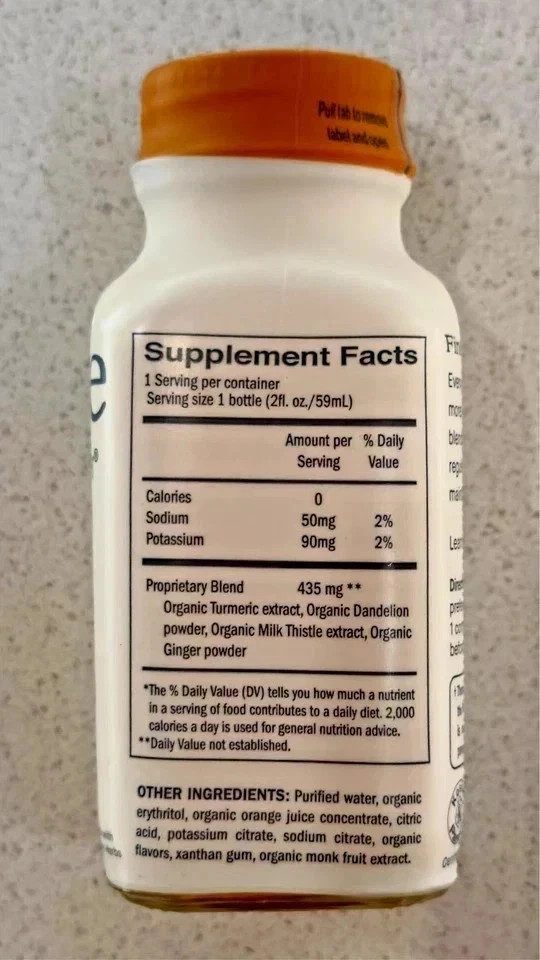 24 Pack Dose For Your Liver Support Supplement Cleanse 2oz Exp 07/27