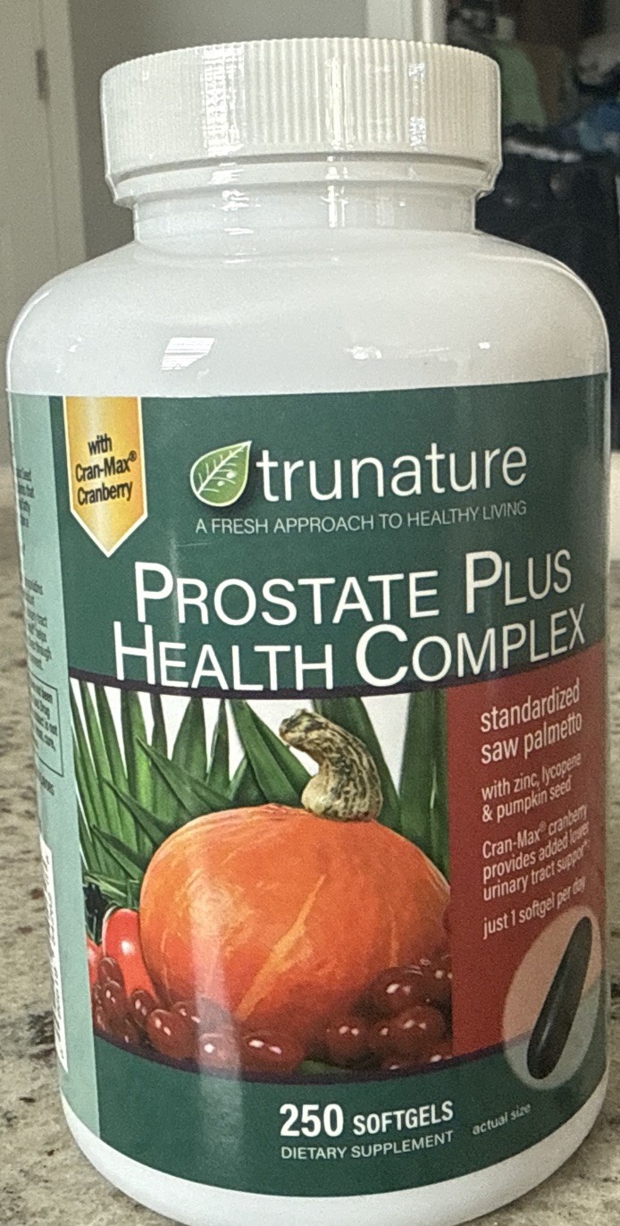 Truenature Prostate Plus Health ComplexSaw Palmetto, Zinc, Lycopene & Cranberry+