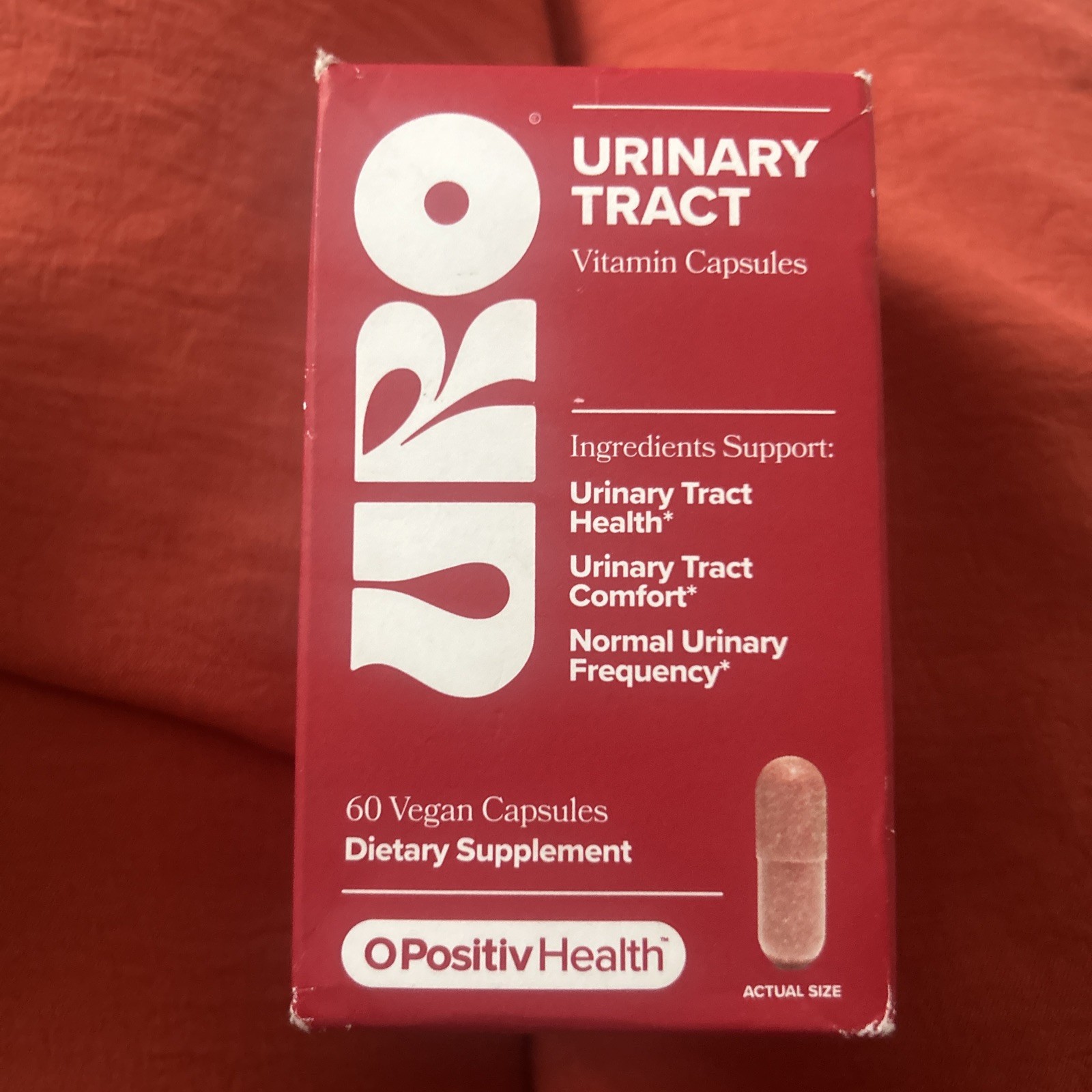 OPositiv URO Urinary Tract Vitamin Health Supplement for Women 60 Caps Exp 11/26