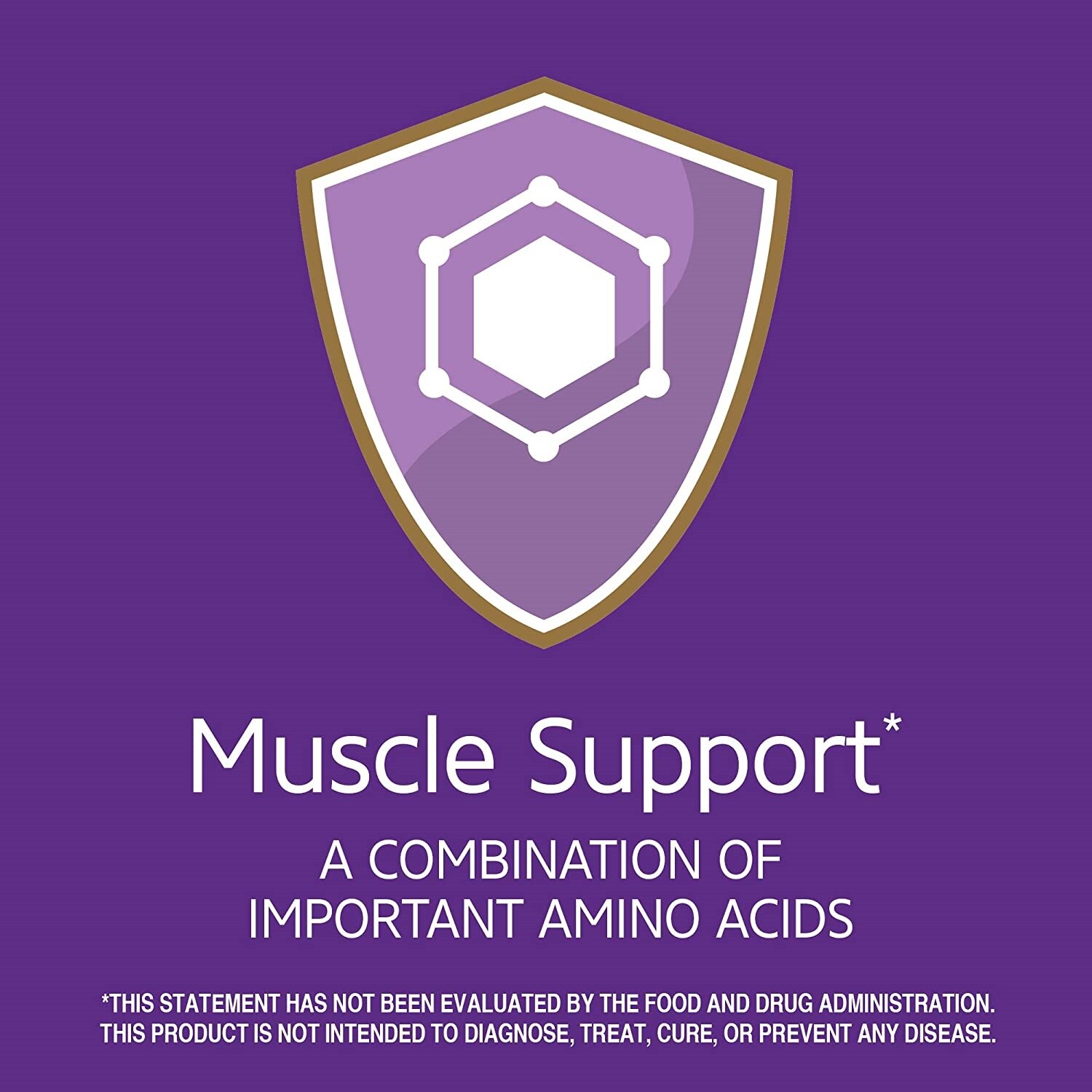 Daily Amino Acid Body Build Repair Muscle Tissue Strength Increase, 120 Tablets