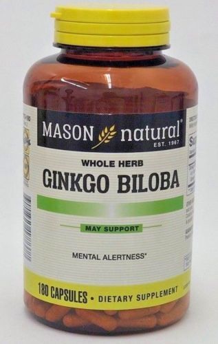 3 pack of Ginkgo Biloba 4:1 extract (equivalent to 500 mg Ginkgo Leaves) 180 Cap