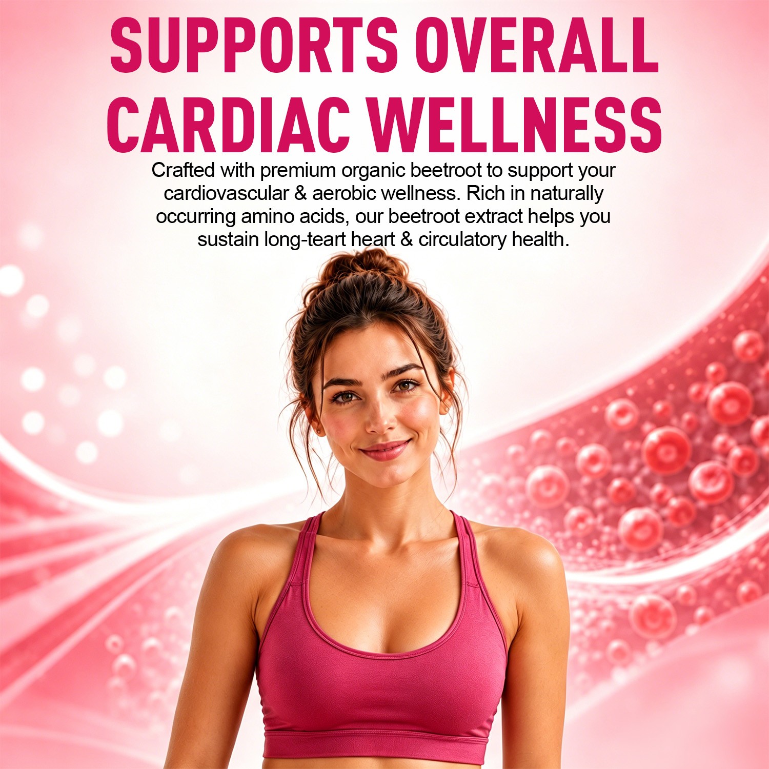 Beet Root Capsules Nitric Oxide Support Heart BP Circulation Energy Supplement