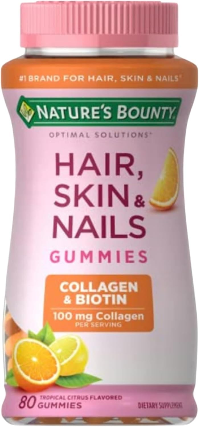 Nature’s Bounty Optimal Solutions Citrus-Flavored Gummies, 80 Ct