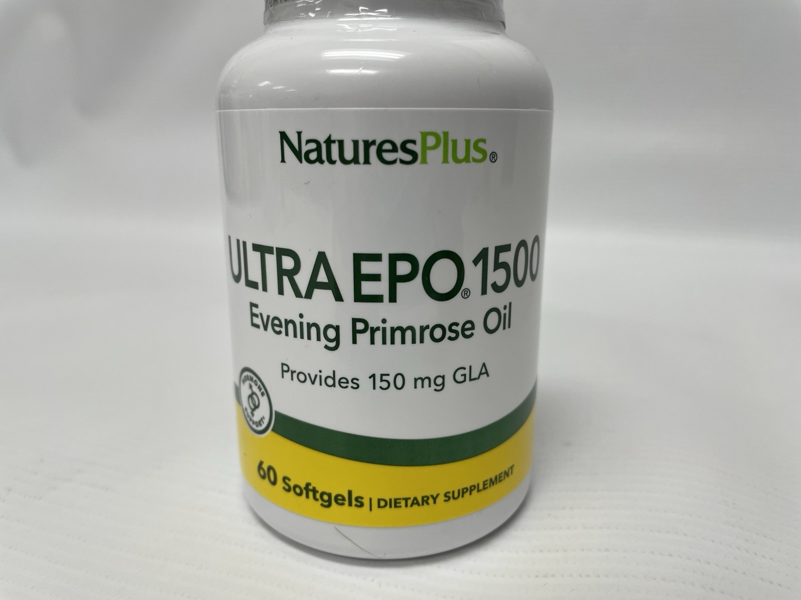 Natures Plus Ultra E.P.O. 1,500 mg 60 softgels 150mg GLA