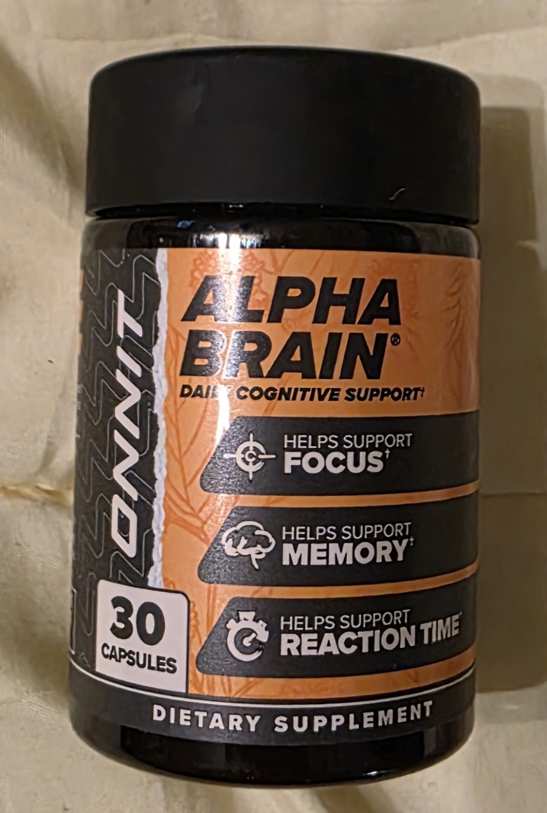 ONNIT Alpha Brain (30ct) Over 1 Million Sold Premium Nootropic Brain Supplement