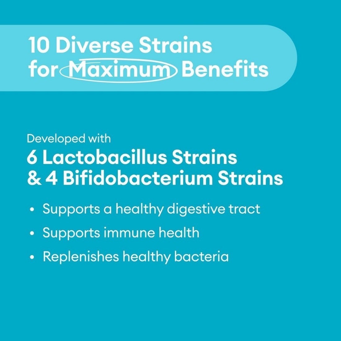 Physician’s Choice Probiotics 60 Billion CFU10 Strains + pure Prebiotics NEW