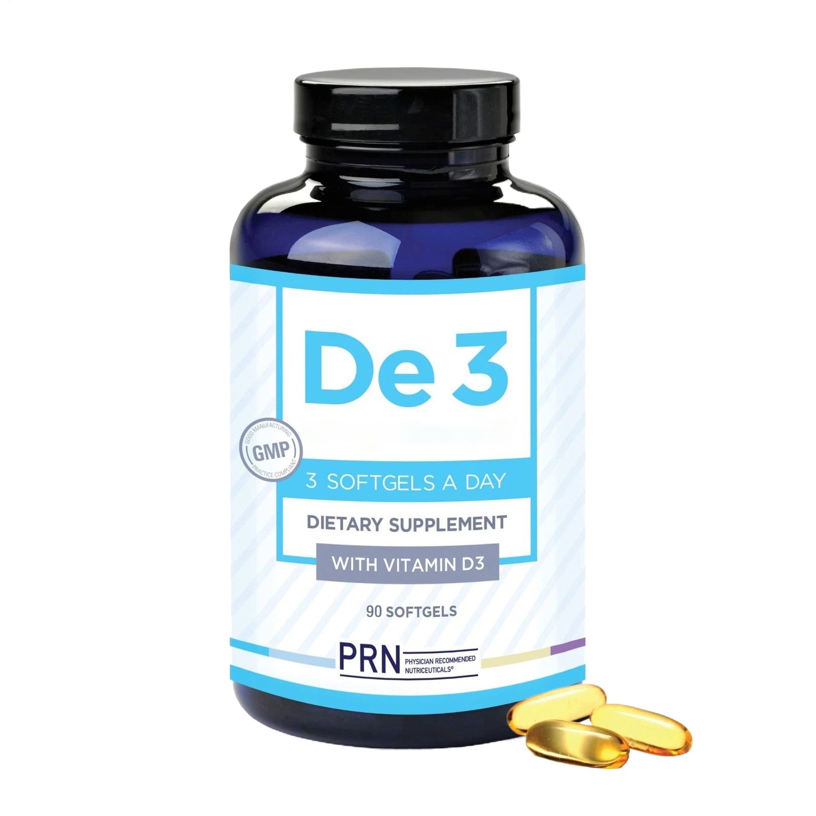 De3 PRN Dry Eye Omega Supplement, Nutritional Support suitable for Dry Eyes 90 S