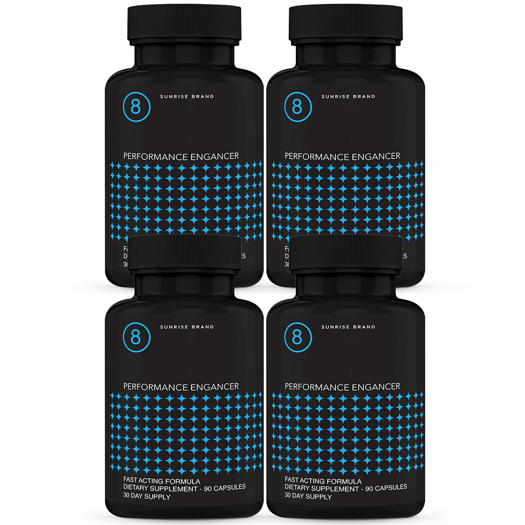 Performer 8 Capsules – Performance Enhancer Advanced Male Support – 4 Pack
