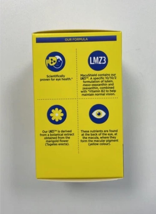 MacuShield Original Plus 90 Count Vision Support & Vitamin B2 Bundle – PACK OF 2