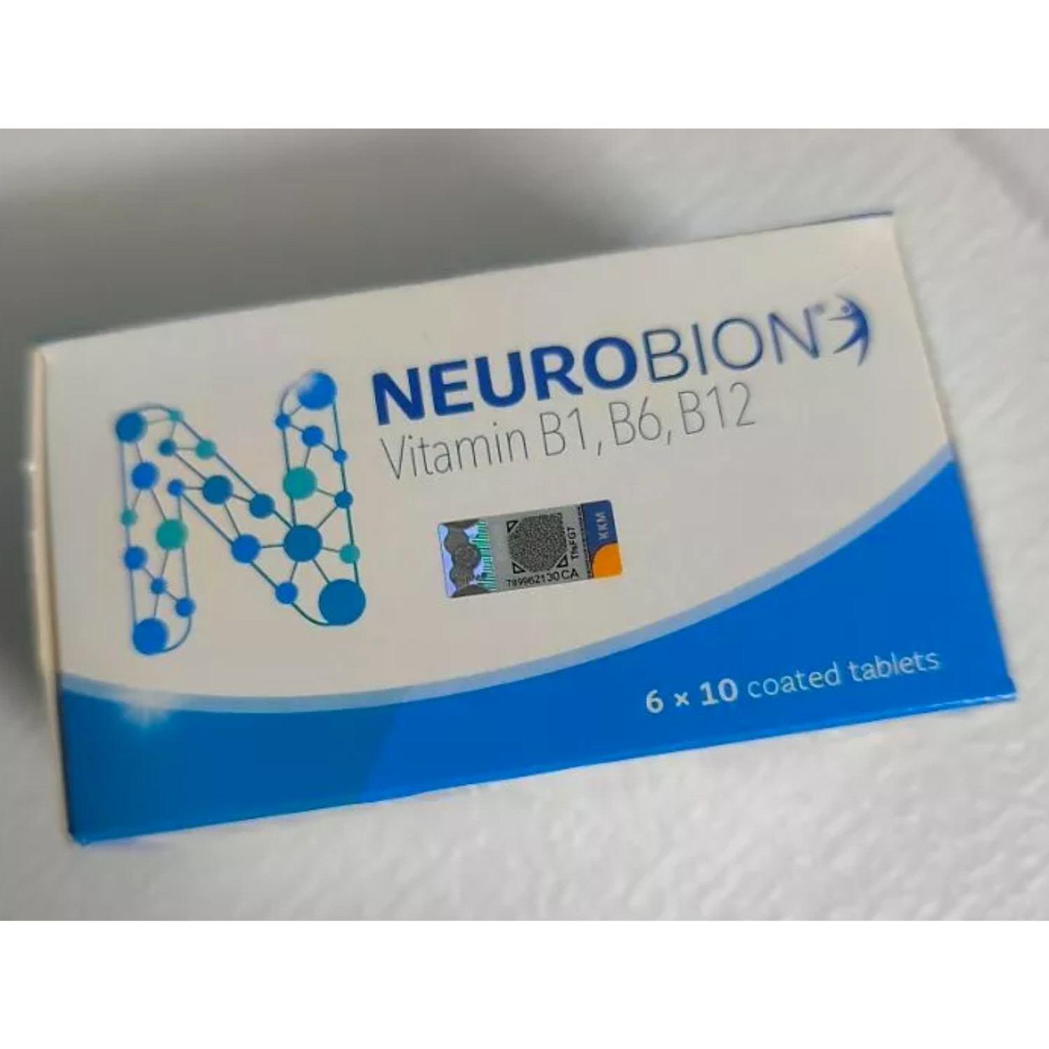2x 60 Tablets Neurobion Vitamin B1, B6, B12 for Numbness, Tingling &Nerve Relief