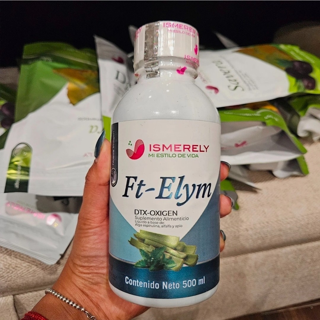 FT-ELYM ISMERELY DTX-OXIGEN 500 ML Protege cuerpo de virus, bacteria y hongos