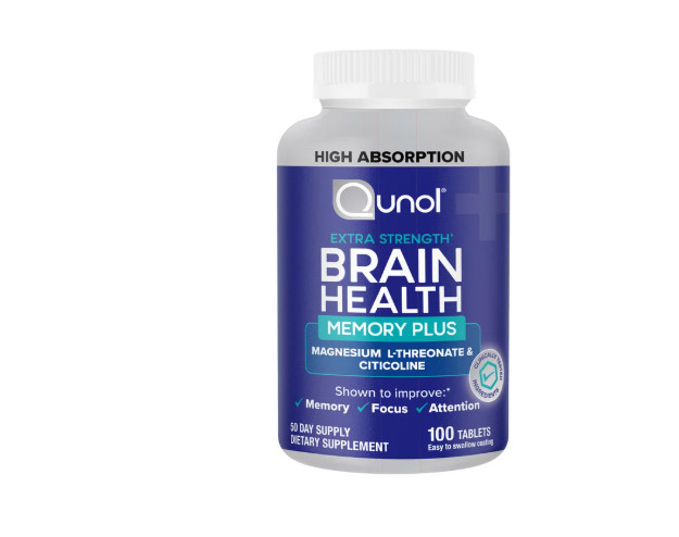 Qunol Brain Health Memory Plus, 100 Count