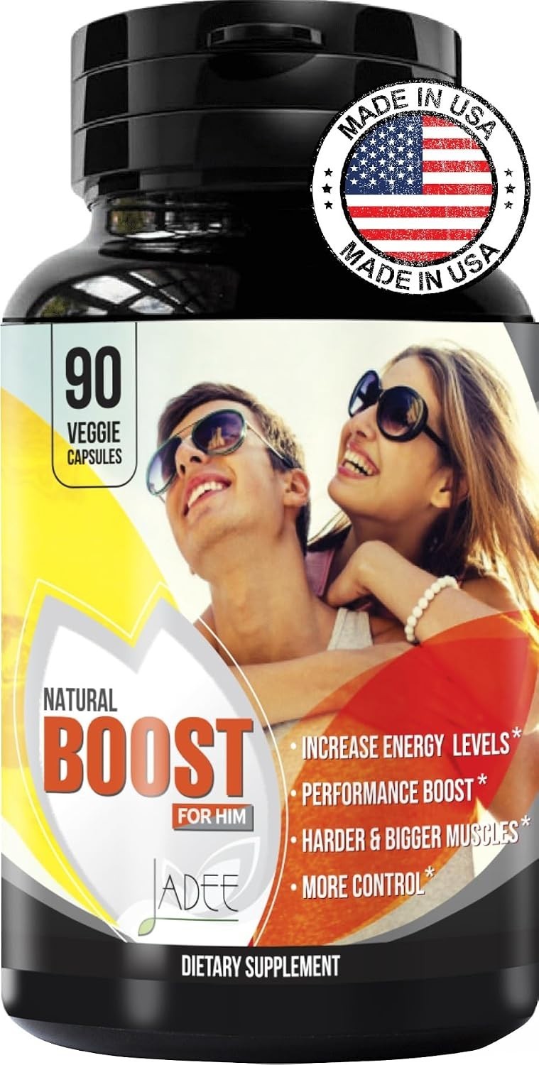 Men’s Health Supplement Energy Stamina Strength Booster Capsules