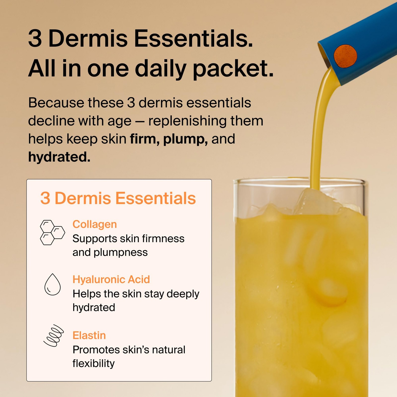 Ownist Triple Collagen Liquid Packets On-The-Go – Peptides with Hydrolyzed Ma…