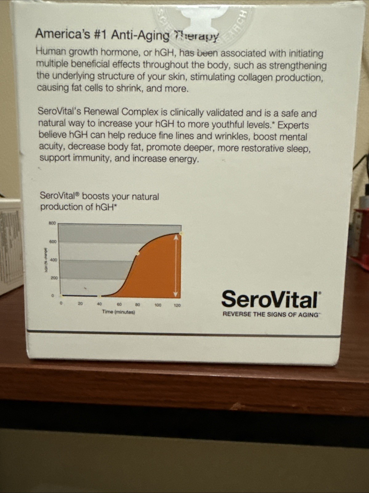 SeroVital REVERSE THE SIGNS OF AGING 84 Caps EXPIRES 01/26 – On Sale, $39.97