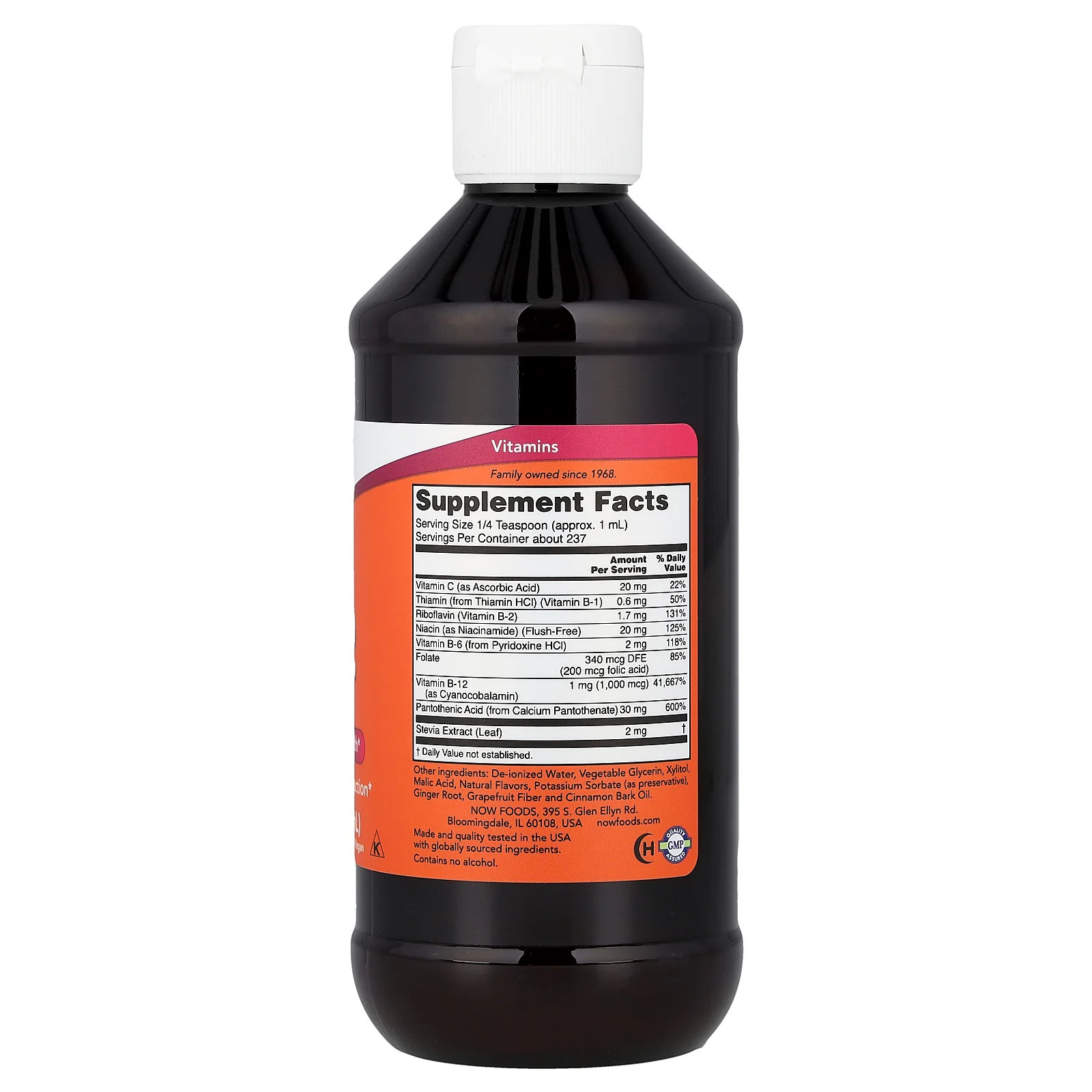 2 X NOW Foods, Liquid B-12, 8 fl oz (237 ml)